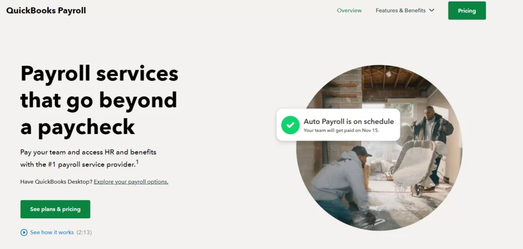 Intuit QuickBooks Payroll