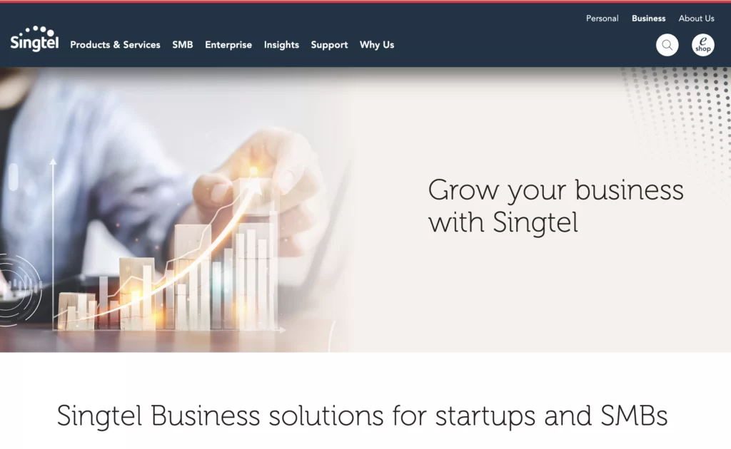 alt="Singtel business solutions"